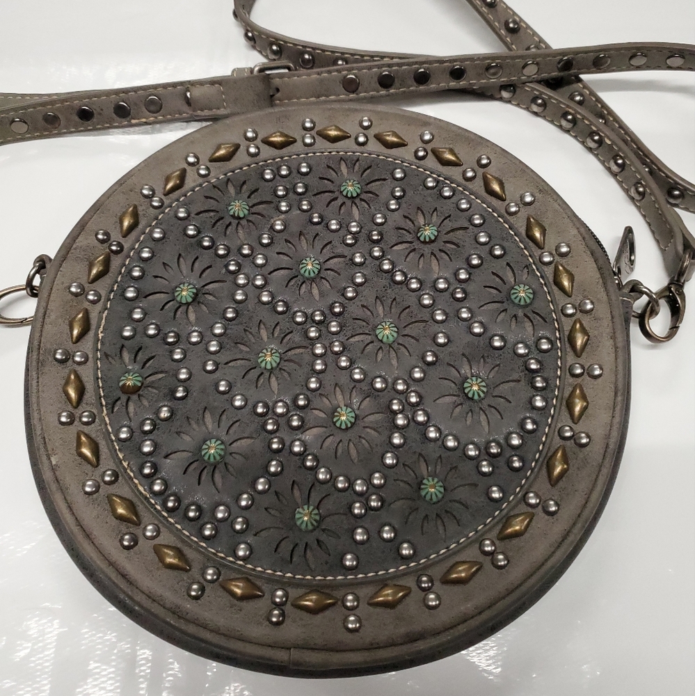 Montana West Circle Crossbody Bag Purse